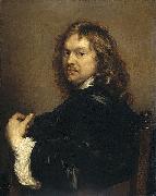 Adriaen Hanneman Self-portrait. oil on canvas